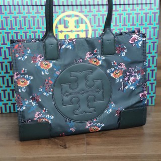 TORY BURCH ELLA PRINTED MINI TOTE 64614 Green French Paisley