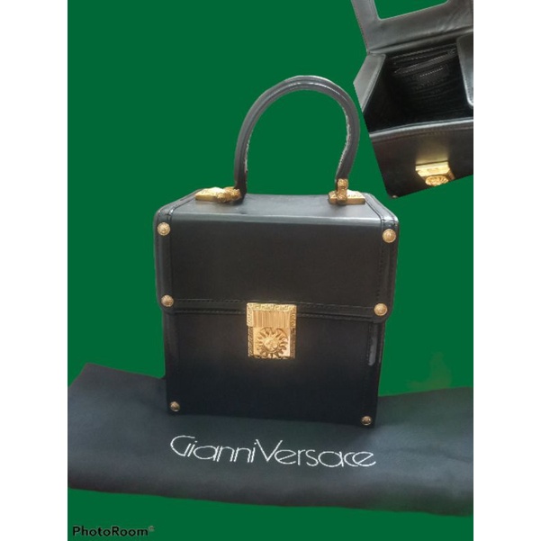 Gianni Versace Sunburst Cosmetic box Vanity bag Authentic 💯%