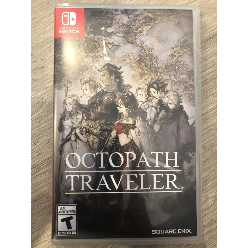 แผ่นเกม nintendo switch Octopath Traveler (มือสอง)
