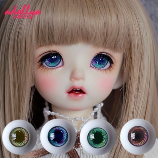 Adollya BJD ดวงตาตุ๊กตา 10 มม. 12 มม. 14 มม. 16 มม. 18 มม. อุปกรณ์เสริม สําหรับตุ๊กตา 1/12 1/8 1/6 1/4 1/3