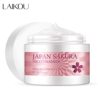 laikou sakura extractable ครีมบํารุงผิวหน้าไวท์เทนนิ่งให้ความชุ่มชื้นควบคุมความมัน