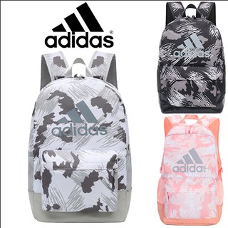 [ส่วนลดเวลา จำกัด ] Adidas กระเป๋าเป้เดินทางกระเป๋าเป้นักเรียนชายและหญิง