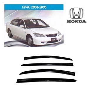 PR กันสาด HONDA CIVIC 2004-2005