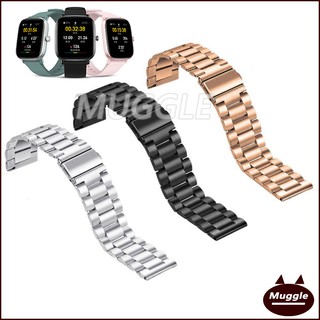 【FAST】สายนาฬิกาสายรัด Huami Amazfit GTS2 mini โลหะสแตนเลสสายรัดข้อมือ Amazfit GTS 2E GTS 2 mini สาย watch bands