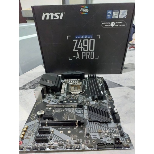 Mainboard Msi Z490 a-pro LGA1200 มือสอง มีประกัน