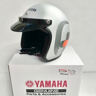 หมวกกันน็อคเต็มใบเปิดคางสีเทาอ่อน  YAMAHA FAZZIO