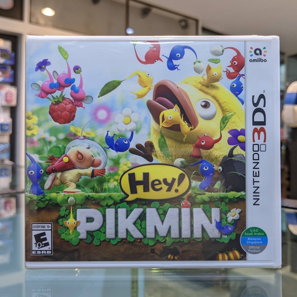 (ภาษาอังกฤษ) มือ1 3DS Hey! Pikmin แผ่นเกม Nintendo 3DS เกม3ds (Hey Pikmin)