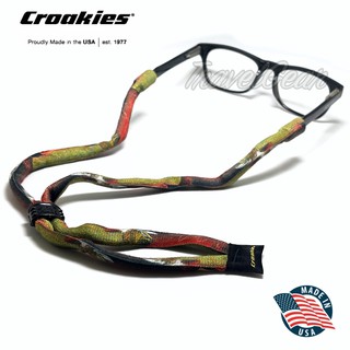 สายคล้องแว่นตา Croakies รุ่น Poly Suiter XL Brook Trout Brick