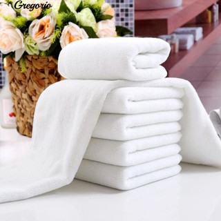 🌴COD 1 Pc White Home Hotel ผ้าขนหนูเช็ดหน้า 30x70cm