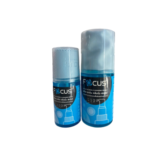 Focus น้ำยาทำความสะอาดหน้าจอ โฟกัส Screen Cleaning Spray ขนาด 120ml 200ml ฟรี!! ผ้าไมโครไฟเบอร์ ทำความสะอาดหมดจด!!