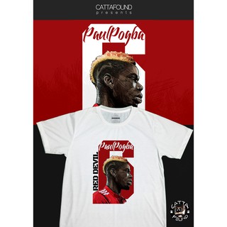 เสื้อยืดลายการ์ตูน แมนเชสเตอร์ ยูไนเต็ด(Manchester paul pogba 6