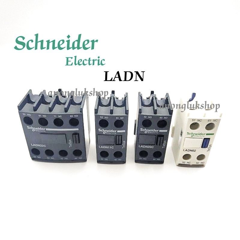 LADN11C LADN20C LADN02C LADN22C LADN31C LADN13C LADN40C LADN04C Schneider Contact คอนแทคเสริมช่วยเพิ่มหน้าคอนแทคแมกเนติก