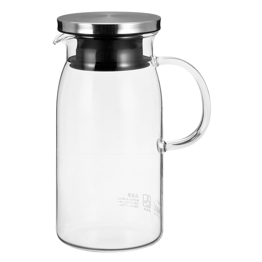 iwaki KT293-SVเหยือกน้ำแก้วขนาด 600 ml. แบรนด์ญี่ปุ่น แก้วใสมาก เบาและคราบไม่เกาะ มีส่งฟรี