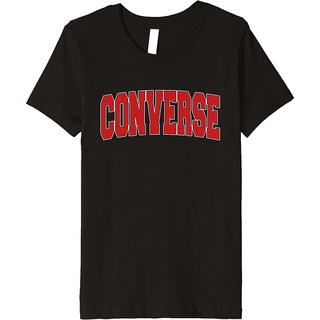 [COD]เสื้อยืด พิมพ์ลาย CONVERSE TX TEXAS Varsity Style USA สไตล์วินเทจ พรีเมี่ยม