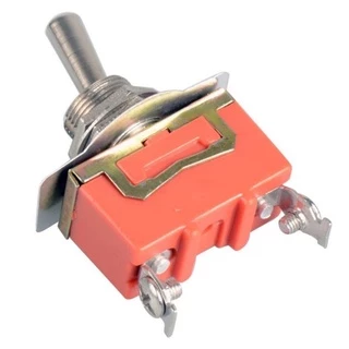 แคปครอบสวิทช์ไฟโยกเปิด/ปิด Heavy Duty SPST 2 Terminal สีส้ม 1 ชิ้น กันน้ำพร้อมส่งในไทย