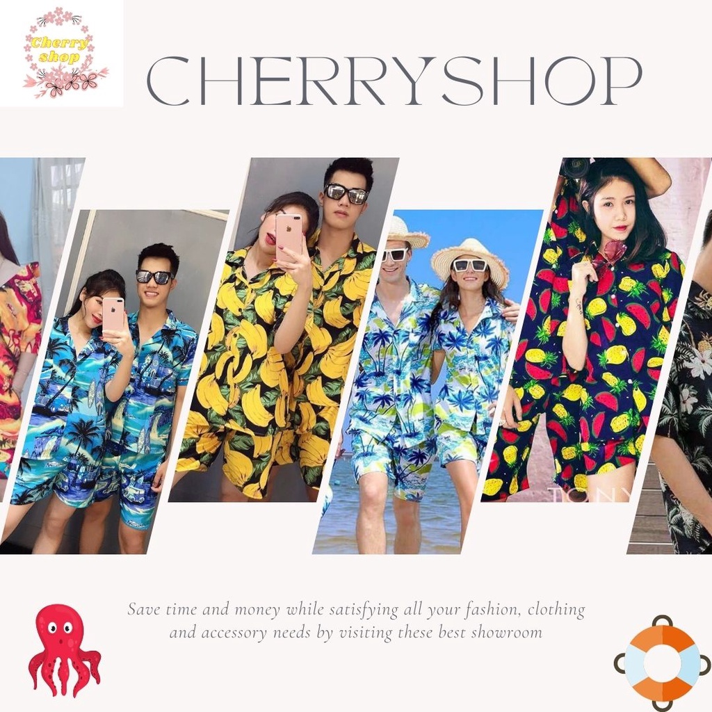 SUMMER OUTFITS สําหรับผู้ชายและผู้หญิงที่สดชื่น PATTERNS