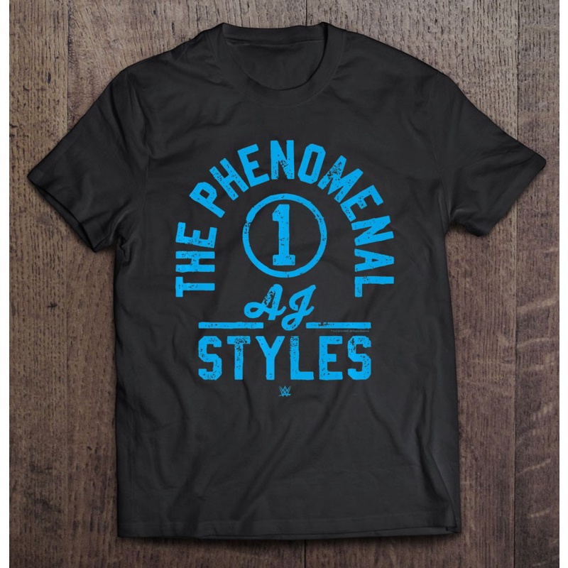เสื้อยืด พิมพ์ลาย Wwe The Phenomenal 1 Aj Styles Fight
