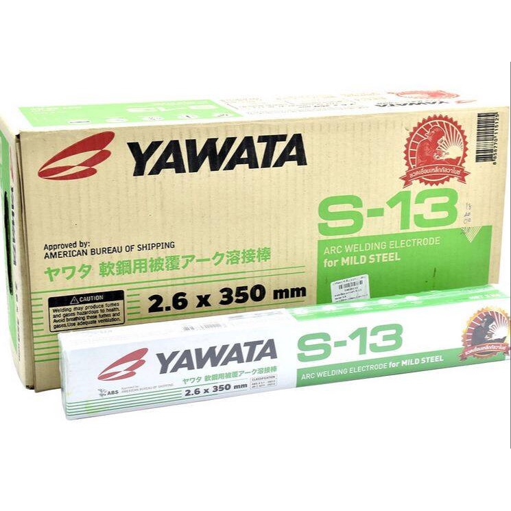YAWATA ลวดเชื่อมไฟฟ้าเหล็กกัลวาไนซ์ YAWATA S-13 ขนาด 2.6 มม.Kn_ พร้อมส่ง