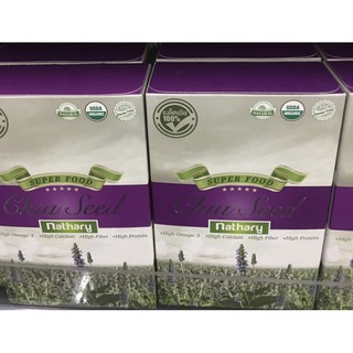 เนธารี่เมล็ดเชียสีด 450ก Nathary Chia Seed 450g 1ชิ้นราคา699บาท