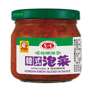 กิมจิไต้หวัน 爱之味 韩式泡菜 100g