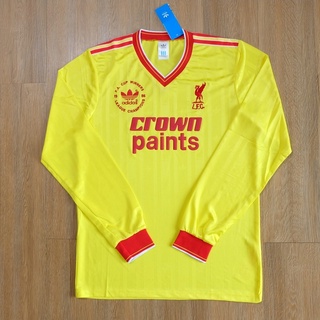 เสื้อบอลลิเวอร์พูลย้อนยุค 1986 เอฟเอคัฟย้อนยุคชุดเยือน Liverpool 1986 FA Cup AAA