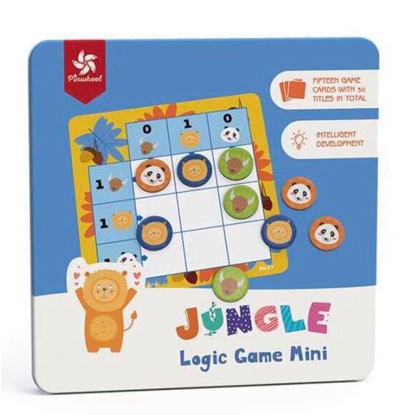 Jungle Logic Game 3-4 ปีขึ้นไป (Level 1)