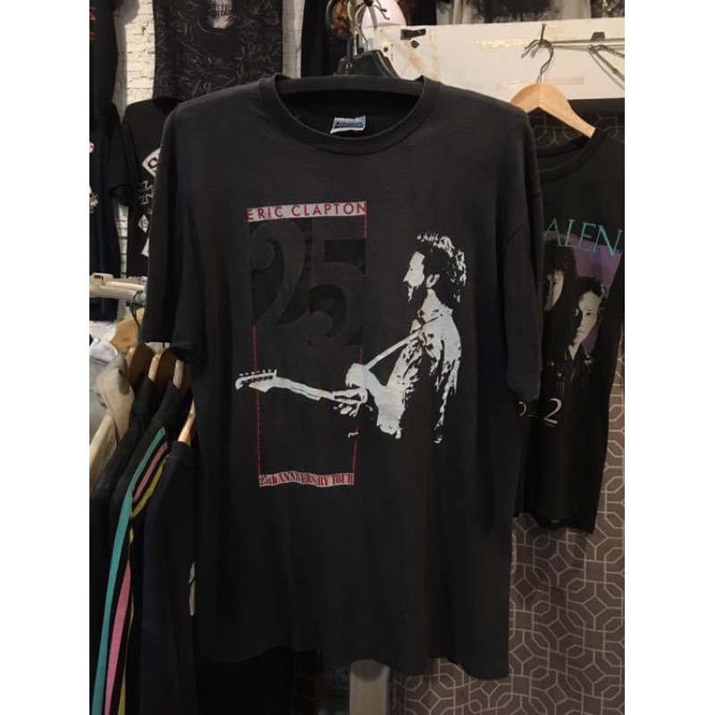 Vtg.Eric Clapton 80s T-Shirt Sz. L