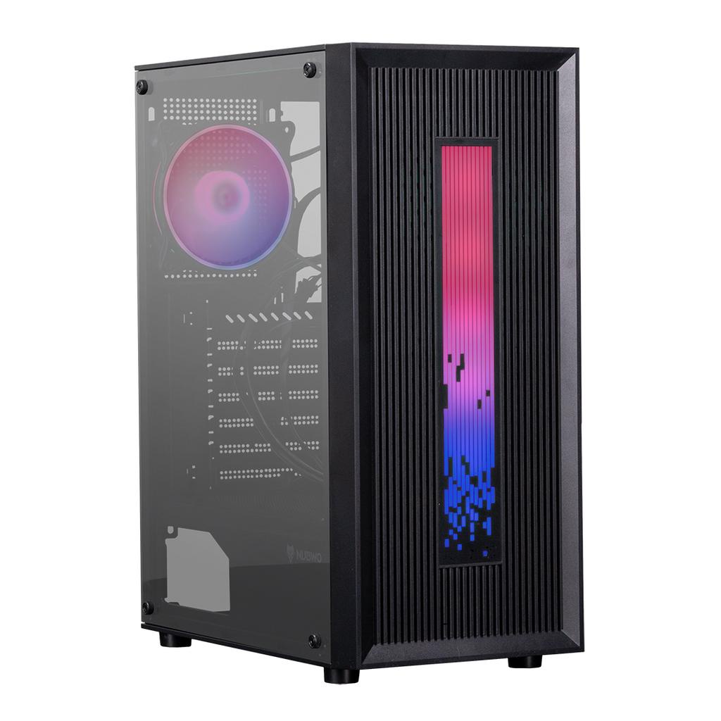 โปรแรง ส่งฟรี CASE (เคสเกมมิ่ง) NUBWO รุ่น NPC-330 OBELIX ARGB Gaming Case (NPC330)