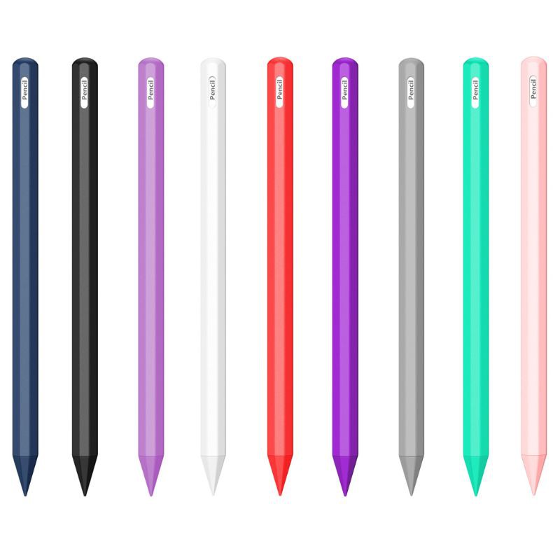 เคสซิลิโคน พร้อมที่จับ สําหรับ Apple Pencil 2nd Generation iPencil 2 iPad Pro 11 12.9 นิ้ว 2018