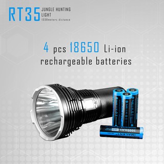 IMALENT RT35 XHP35 HI 2350LM ไฟฉาย LED ระบบชาร์จไฟแม่เหล็กอัจฉริยะ