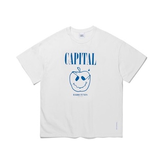 เสื้อยืดคอกลมKoas เสื้อผ้าผู้ชาย ผู้หญิง CAPITAL RADIO TUNES NIRVANA COMBED 30S DISTROS-4XL