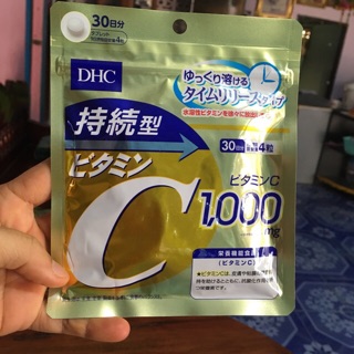 DHC Vitamin C Sustaiable 1000mg. วิตามินซีชนิดละลายช้า ขนาดทาน 30 วัน