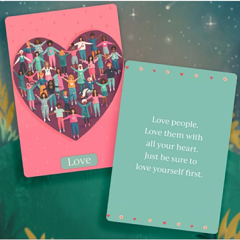 Self-Care Wisdom Oracle Cards ไพ่ออราเคิลแท้ลดราคา ไพ่ยิปซี ไพ่ทาโร่ต์ ไพ่ออราเคิล Tarot Oracle Cards Deck - รูปที่ 5