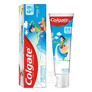 🌟พร้อมส่ง🌟 ยาสีฟันผสมฟลูออไรด์สำหรับเด็กโต Colgate Kids Magic Toothpaste 6-9 Years