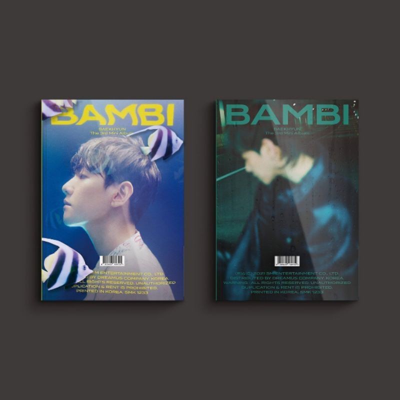 BAEKHYUN BAMBI SEALED ALBUM