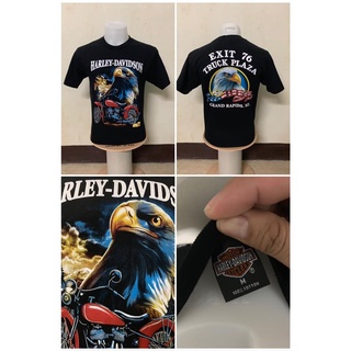 เสื้อวินเทจ (harley davidson) ป้ายฮาเลย์ผ้าCotton shirt (มีให้เลือกหลายลาย)