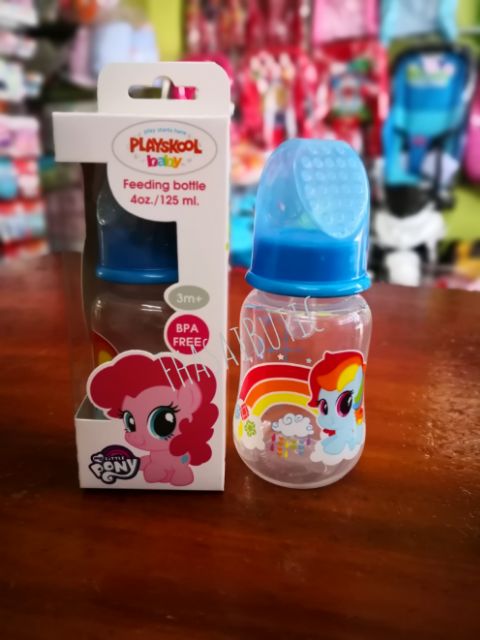 ขวดนม 4 ออนซ์​ 8ออนซ์​ คอแคบ ลาย Pony​  ลิขสิทธิ์​แท้​   BPA ​FREE​ ราคา ถูกที่สุด ดีลบีเคเค แกลเลอรีภาพที่ 4