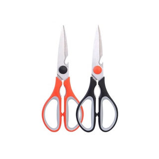 Deli 77750 Kitchen Scissors กรรไกรครัว สเตนเลส สำหรับตัดอาหาร ขนาด 210mm (8 1/4 นิ้ว) คละสี กรรไกรตัดอาหาร กรรไกร DIY