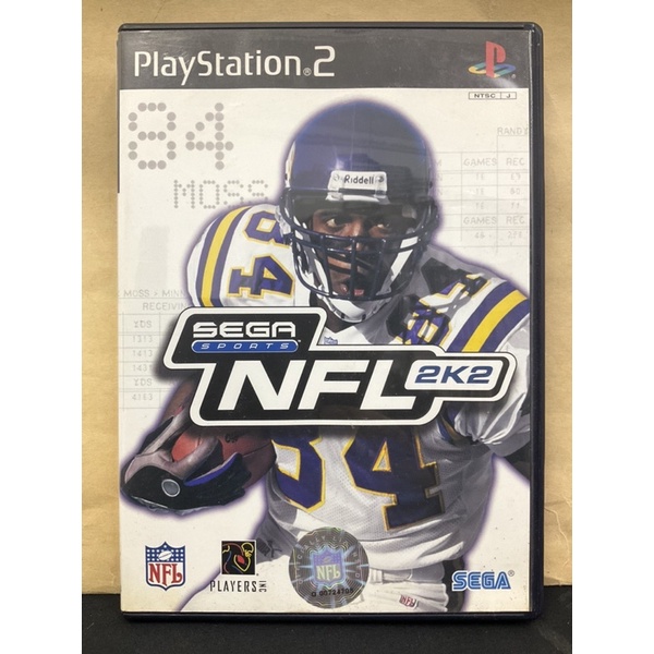 แผ่นแท้ [PS2] Sega Sports NFL 2K2 (Japan) (SLPM-65111) 2002 Sport