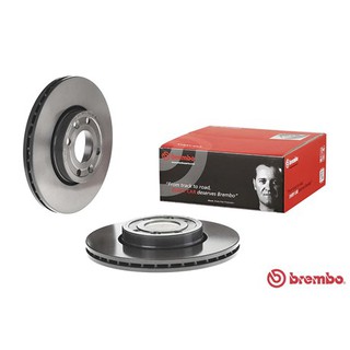 จานเบรคหน้า NISSAN ALMERA ECO CAR N17 1.2 1.5 2012- NOTE E11 2006-2012 09 9078 11 / D09 9078 1X BREMBO