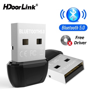 Hdoorlink อะแดปเตอร์แป้นพิมพ์เมาส์ไร้สาย Bluetooth 5.0 Usb D…