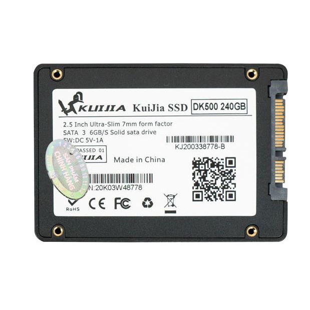 ฮาร์ดไดรฟ์ SSD คอมพิวเตอร์ 240G