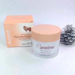 พร้อมส่ง!!!💝Careline Placenta Cream With Collagen &amp; Vitamin E ขนาด 100 ml กระปุกส้ม