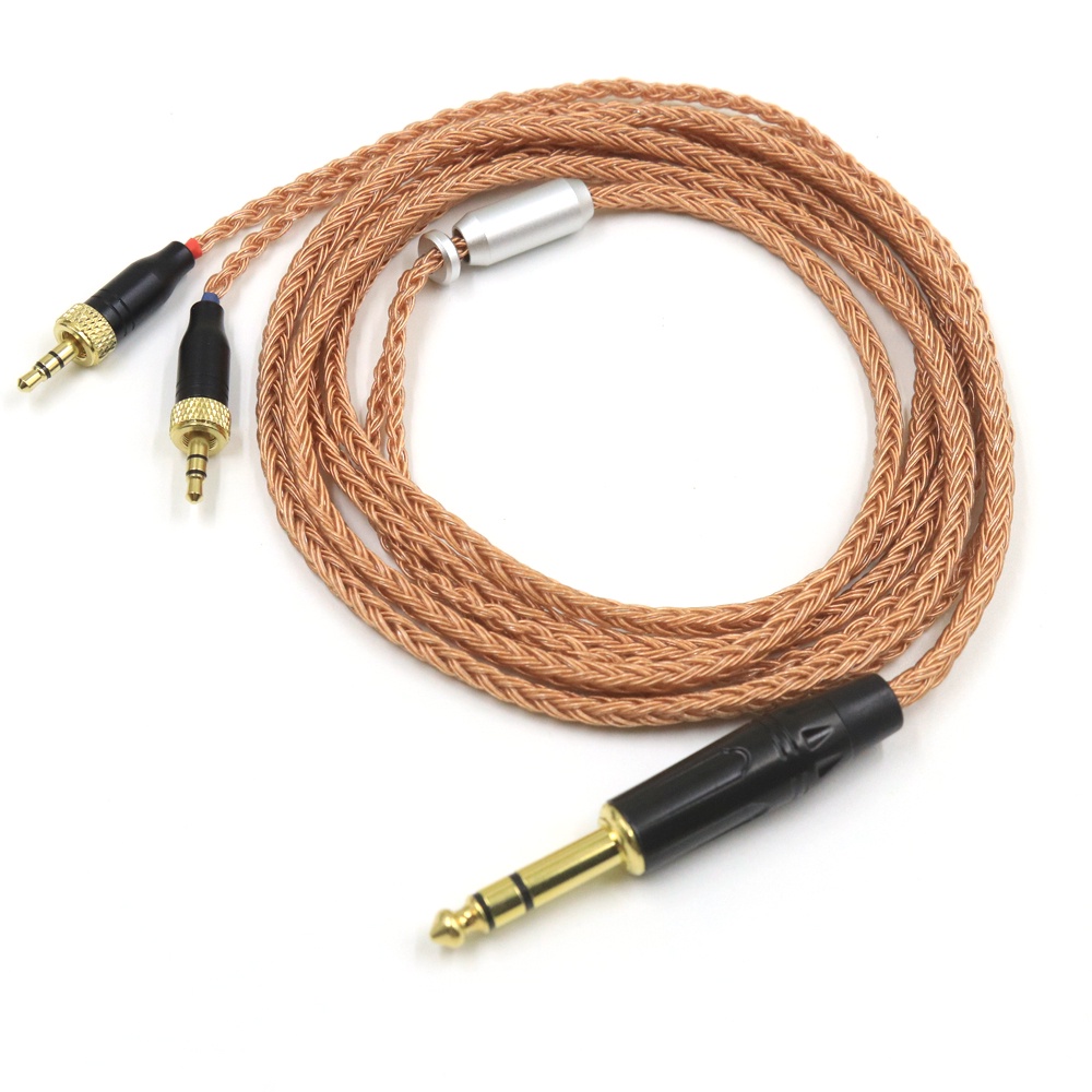 16 Core ทองแดงสายสัญญาณเสียงหูฟังอัพเกรดสําหรับ SONY MDR-Z1R MDR-Z7 MDR-Z7M2 พร้อมล็อคอ่อนนุช