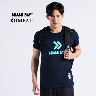 Miami Bay เสื้อยืด รุ่น Combat สีกรม