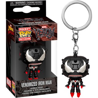 {IN-STOCK} Funko Pop! Keychian : Marvel : Spider-Man Maximum Venom:  Venomized Iron Man