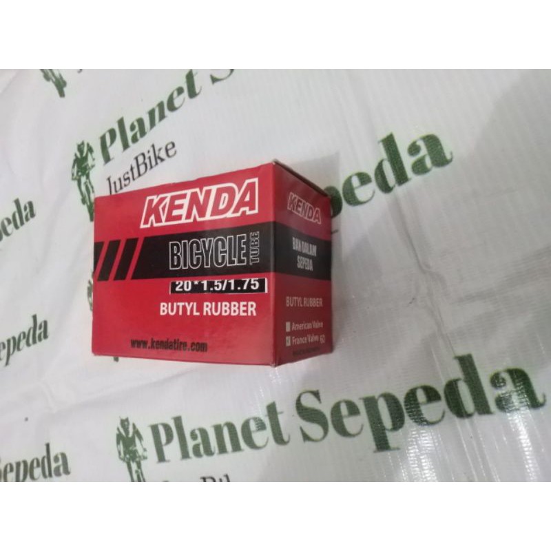 ยางใน Kenda 20 x 1.50 - 1.75 Fv 60