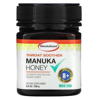 New🇺🇸Pre order🌏ManukaGuard, Throat Soother, Manuka Honey, 8.8 oz (250 g)🇺🇸