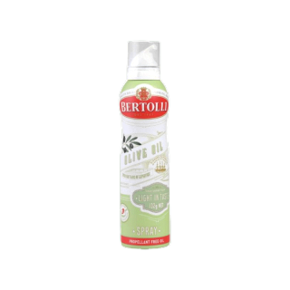 Bertolli Extra Light Olive Oil Spray เบอร์ทอลลี่ เอ็กซ์ตร้า ไลท์ น้ำมันมะกอกแบบสเปรย์ (น้ำมันผ่านกรรมวิธี) 145 มล.