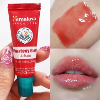 Strawberry Lip balm ลิปบาล์มยอดนิยม รีวิวโดย Nune noppaluck จาก Himalaya ของแท้